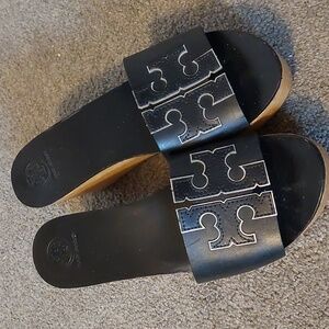 Tory Burch Wedge Sandals Women's Size 9